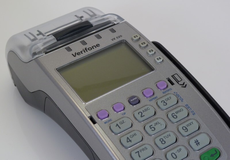 VERIFONE VX520 CREDIT / DEBIT CARD POS TERMINAL – UNIT ONLY