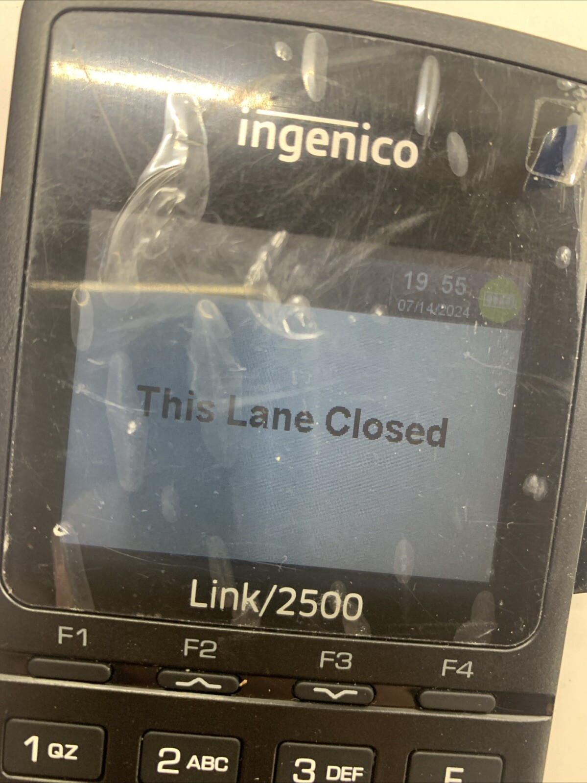 Ingenico Link 2500 Payment Card Reader Terminal Sold As Is