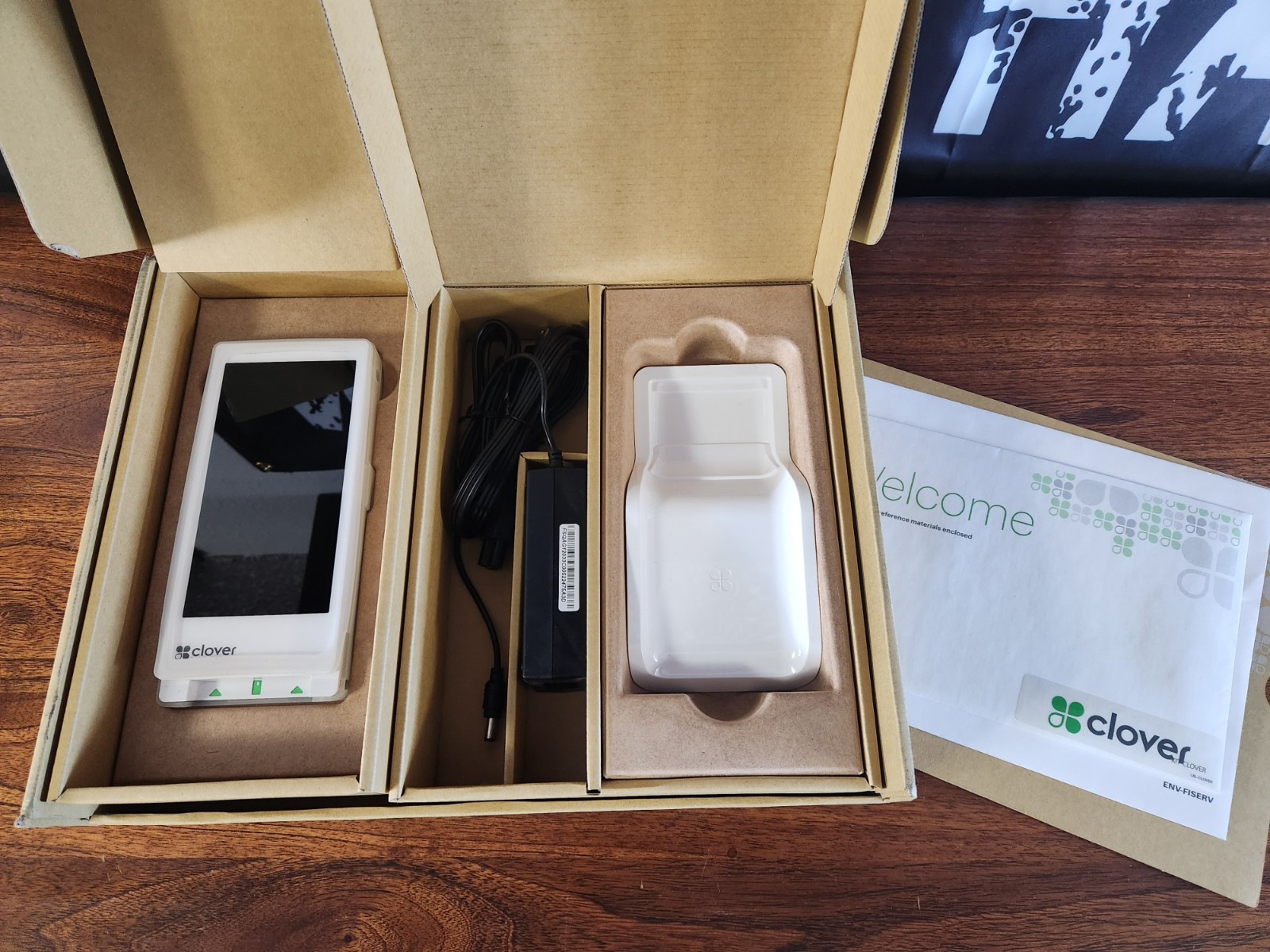 Clover Flex 3 Handheld Point Of Sale ( POS ) – c405 With Receipt Paper