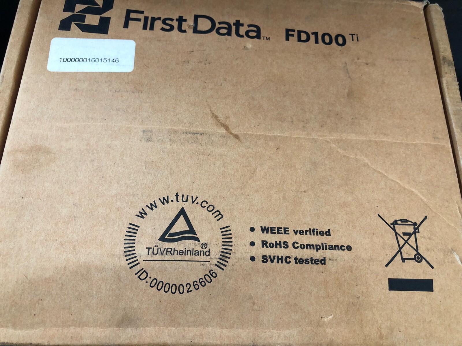First Data FD100Ti Credit Card Terminal In Open Box
