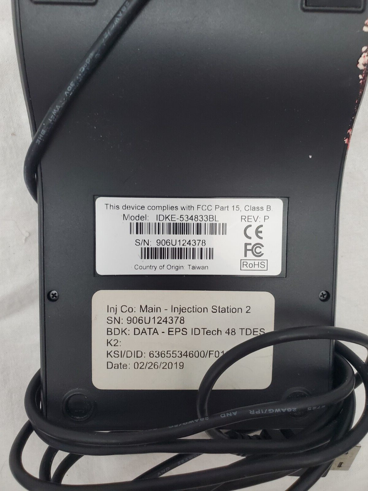 ID Technologies IDKE-534833BL