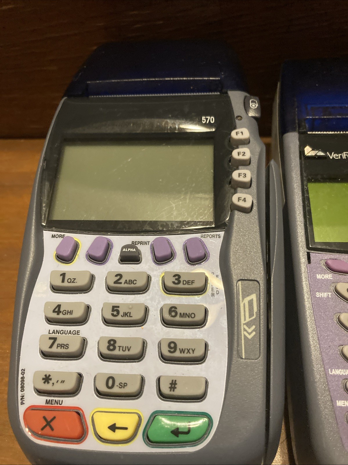 Lot of 6 VeriFone 510, VX510, 570 Credit Card Terminal Parts Only Untested