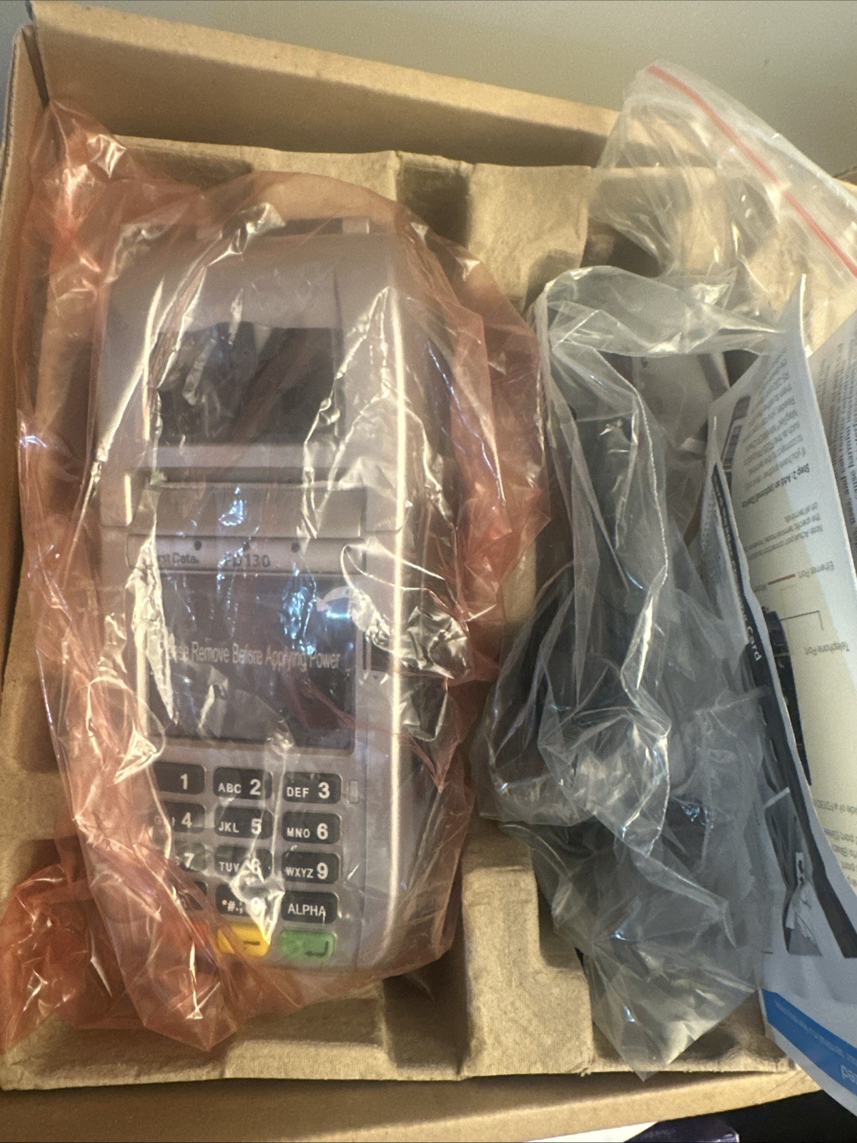 First Data FD130 EMV CTLS Credit Card Terminal