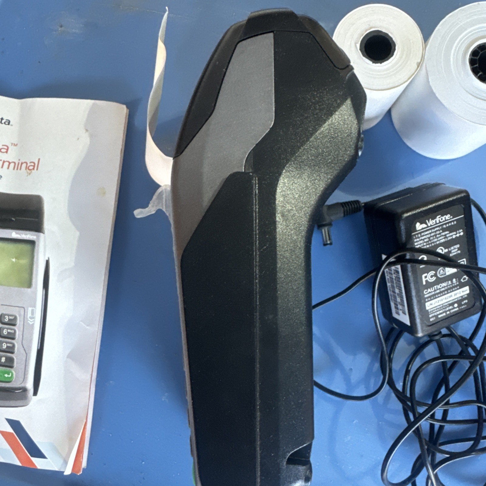 First Data FD55 Credit Card Terminal No Cables. Untested Parts