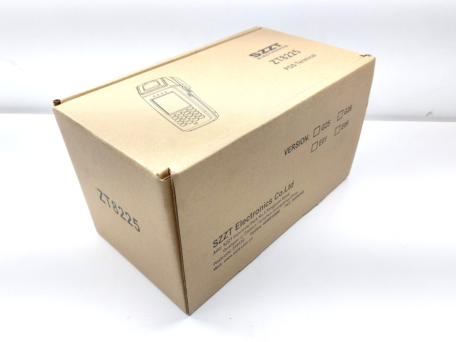 SZZT Electronics ZT8225 G26 Handheld POS Payment Terminal