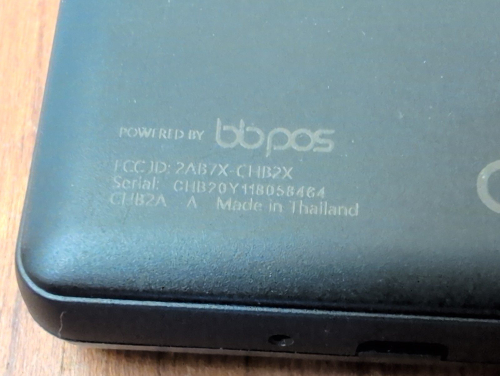 BBPOS Card Reader CHB2A – Ships Fast! Tested Works with Cable READ