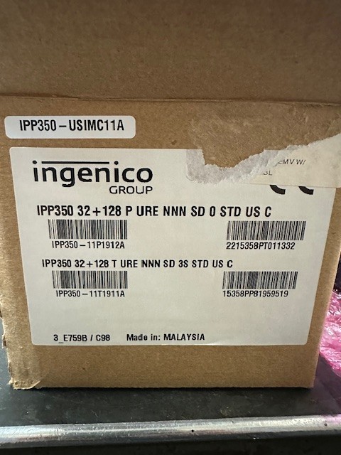 Ingenico IPP350 Credit Card Terminal 5-9