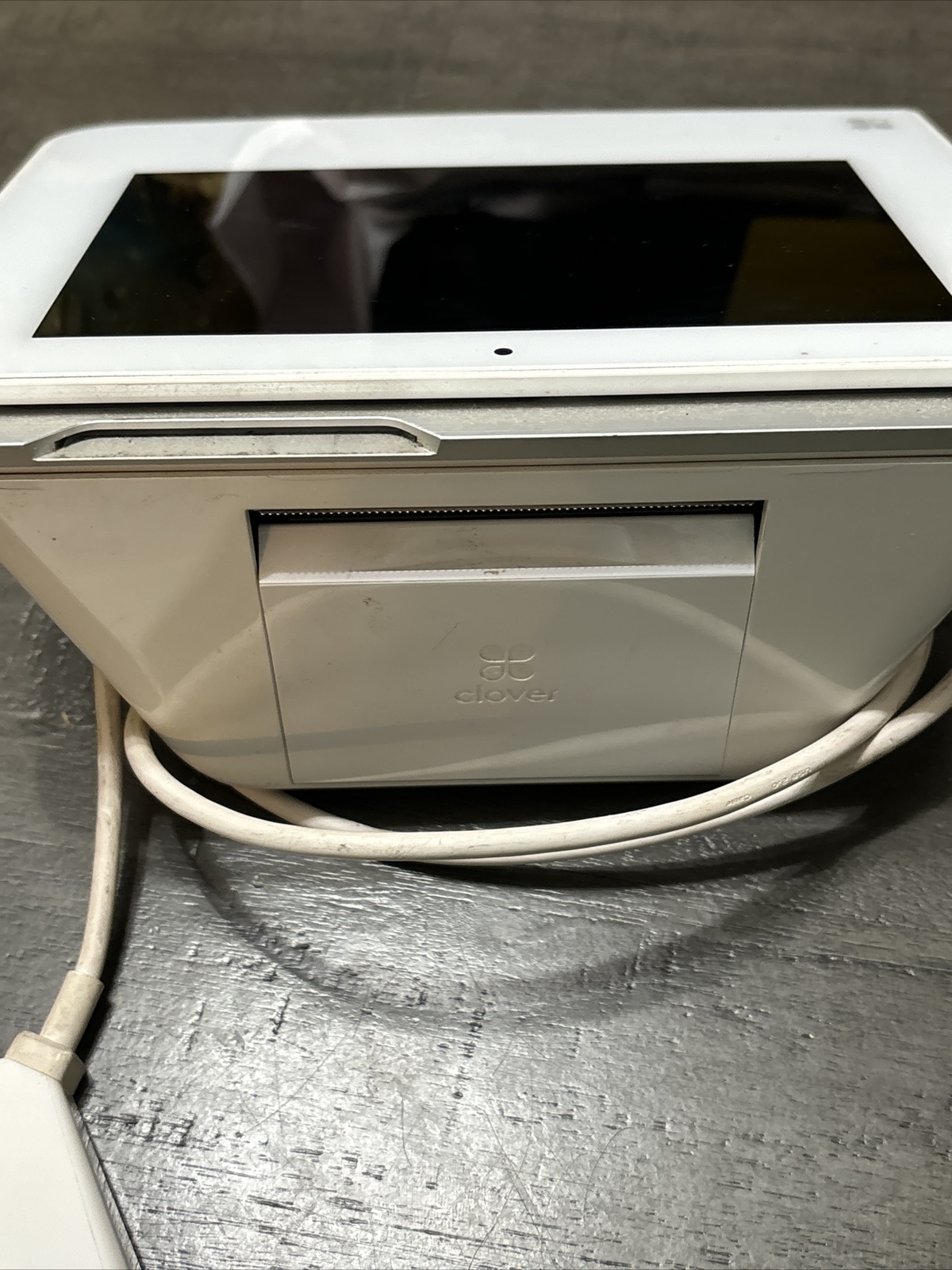 Clover Mini POS System C300 + USB-C Triangle Hub No PSU Parts Only Untested