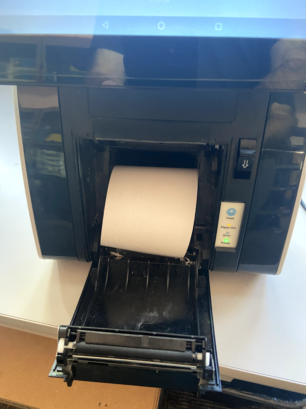 point of sale terminal 15.6 + 10.1 Duel Screen and built in printer
