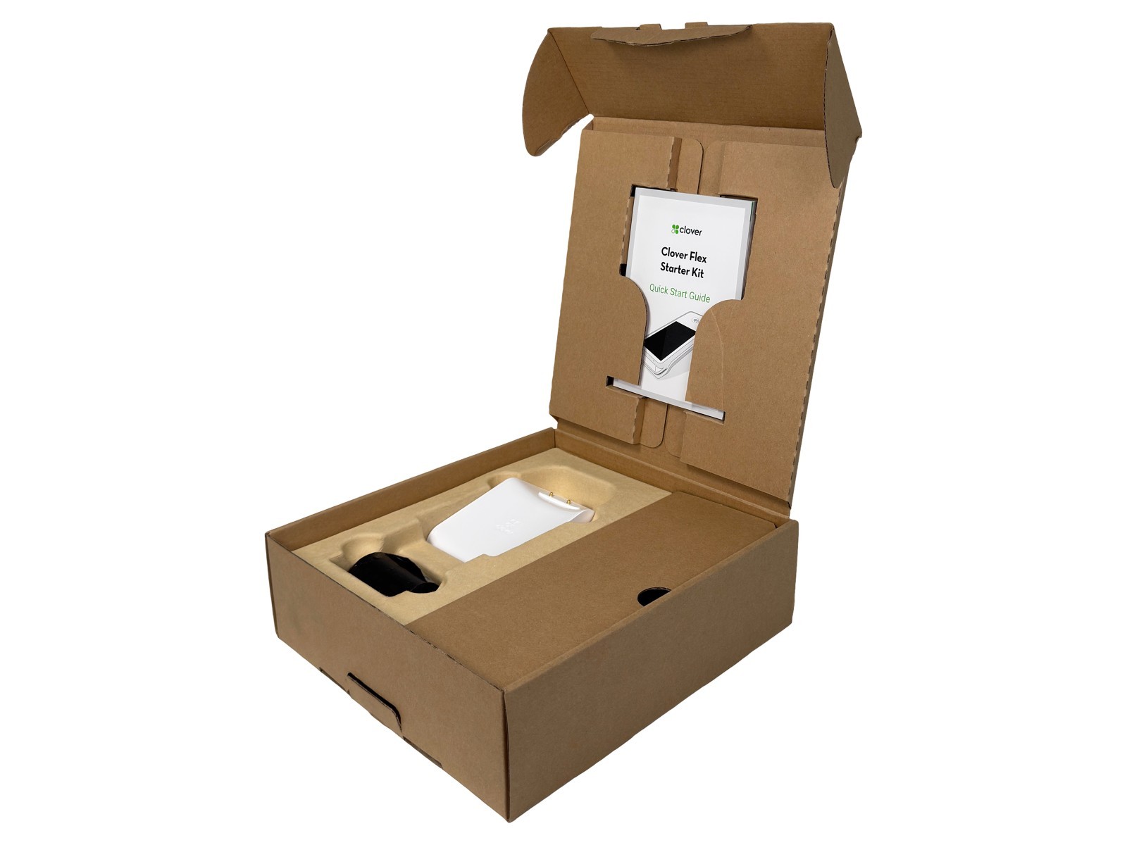 ✨NEW Clover Flex Starter Kit K400 Cradle Dock Charger + Power Supply 🏷️