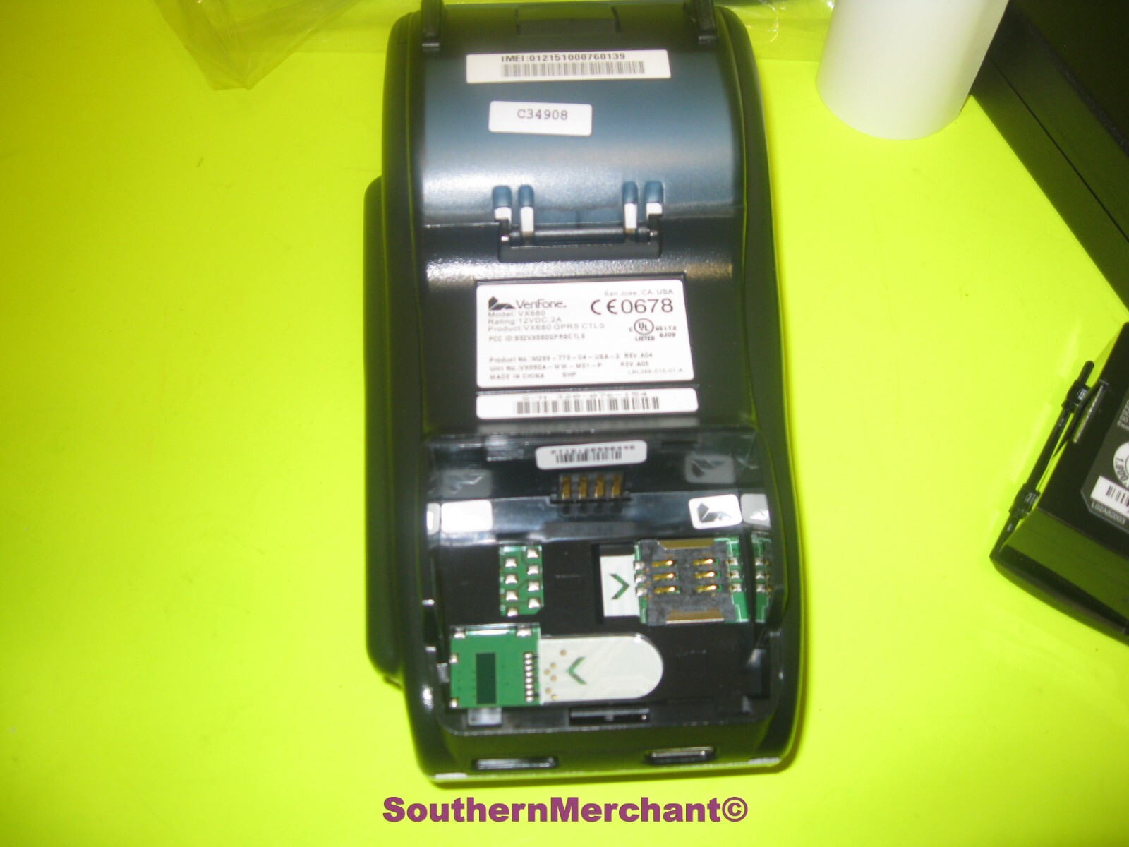 VERIFONE VX680 3G WIRELESS TERMINAL BRAND NEW