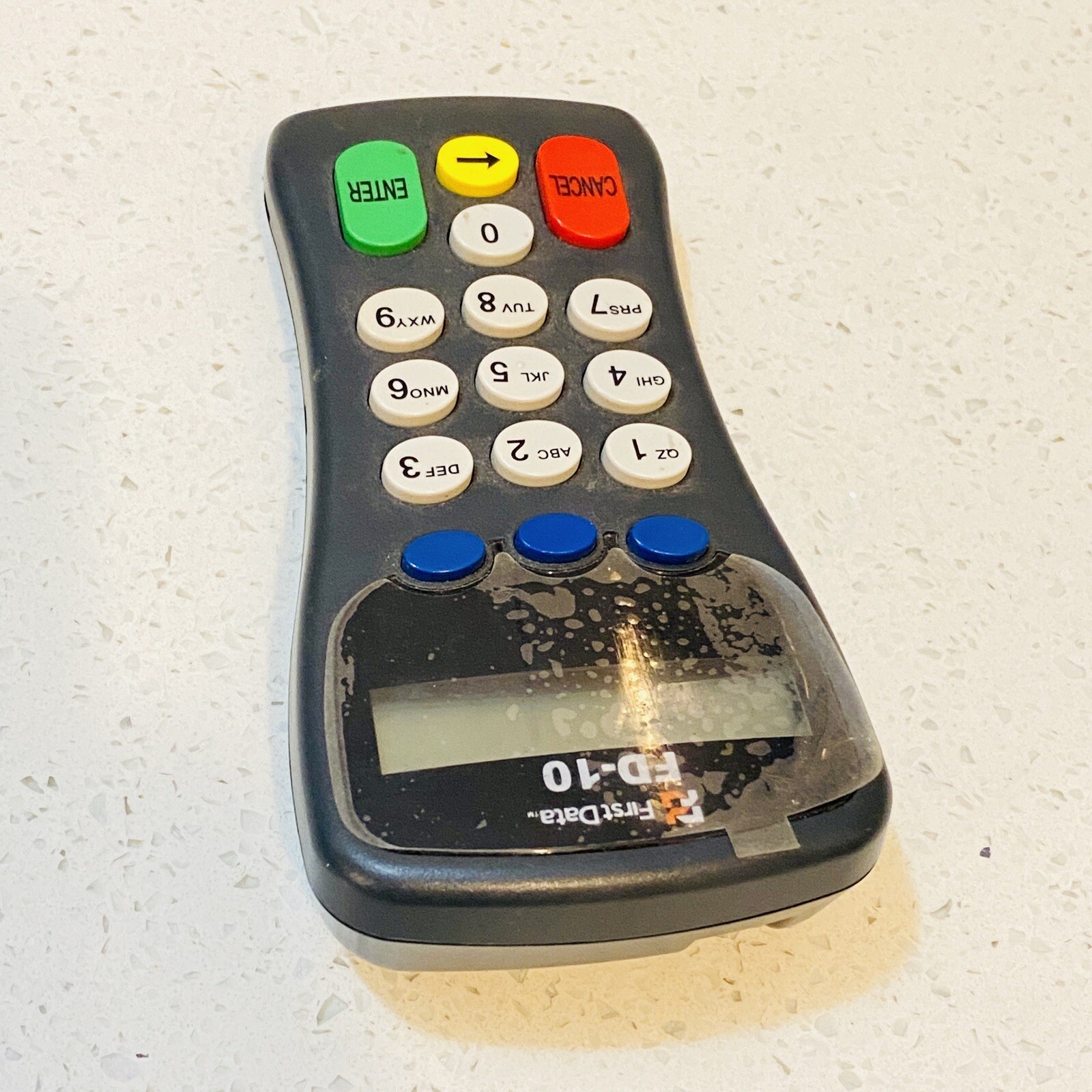 First Data FD-10C Pin Pad Credit Card Terminal Reader