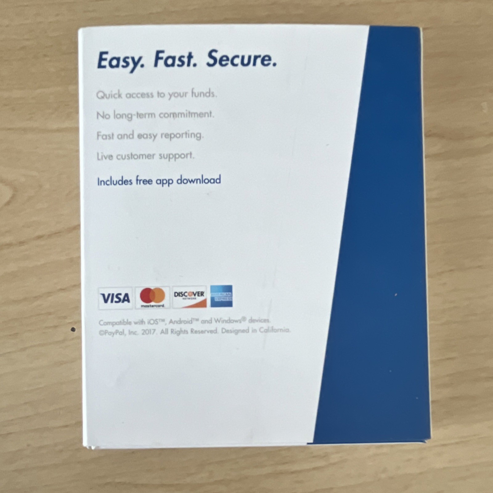 PayPal Mobile Card Reader for iOS Android Windows Credit Card Reader & Writer