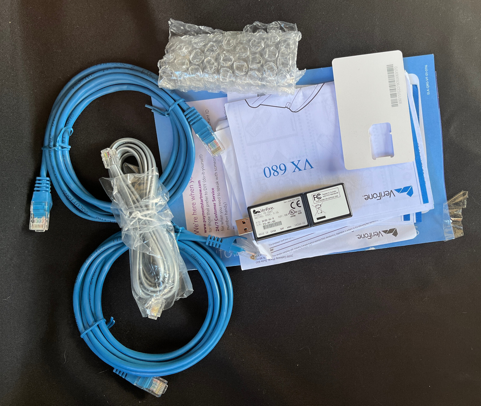 VERIFONE USED VX680 3G FULL PACKAGE CREDIT CARD MACHINE TERMIINAL (2) EX+ ELEVON