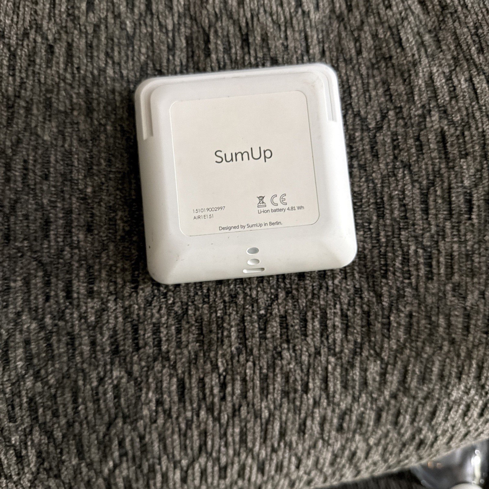 SumUp Air Card Terminal Reader Air1E150 Pristine Condition FREE SHIPPING