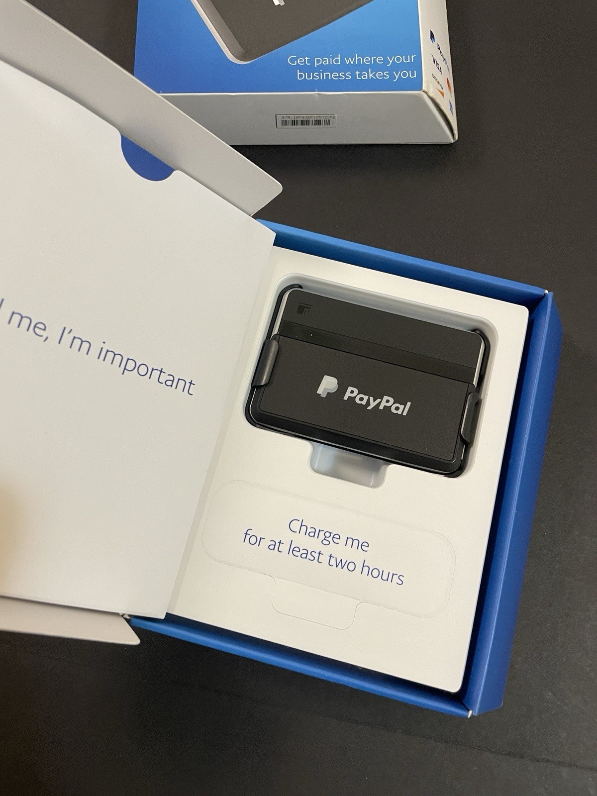 PayPal Here Chip and Swipe Card Reader – Open Box