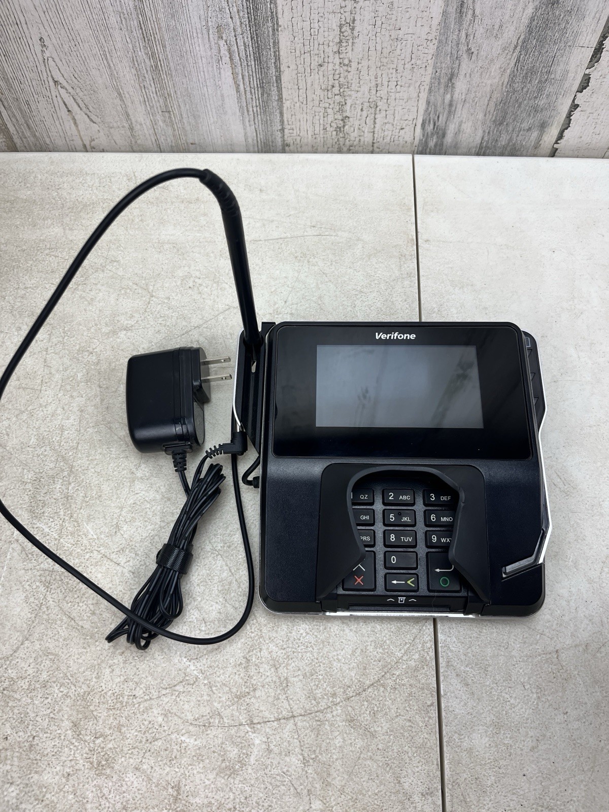 6x) Used Verifone MX 915 Pin Pad Card Payment Terminals POS w/4 Power Cables Lot