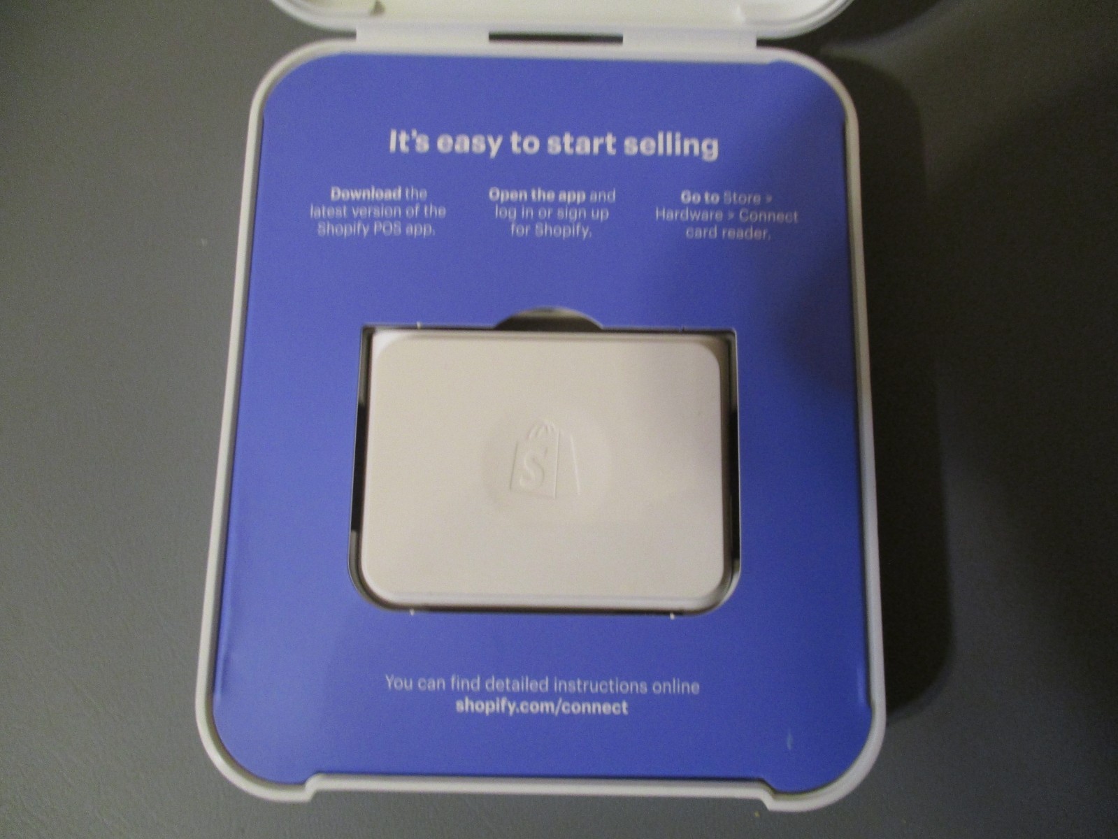 SHOPIFY CHIP & SWIPE READER NEW NEVER USED