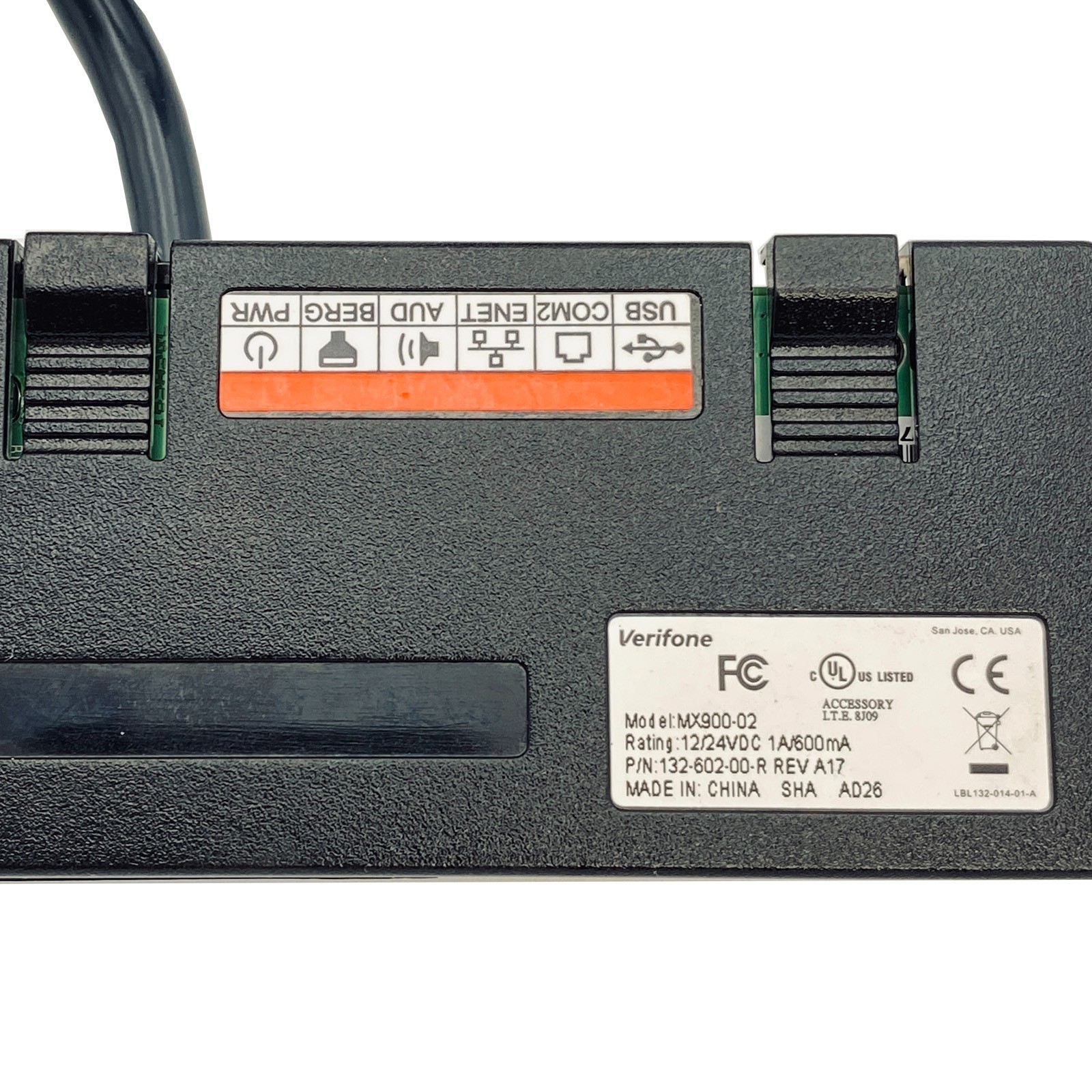 Genuine Verifone Mx Data Transfer Cable Adapter MX900-02 USB/Ethernet Module