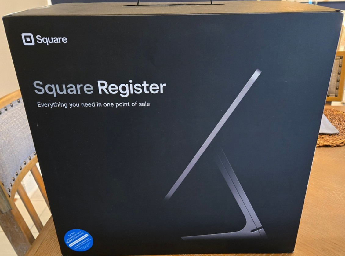 Square Register POS System – Black (A-SKU-0665 – A2)