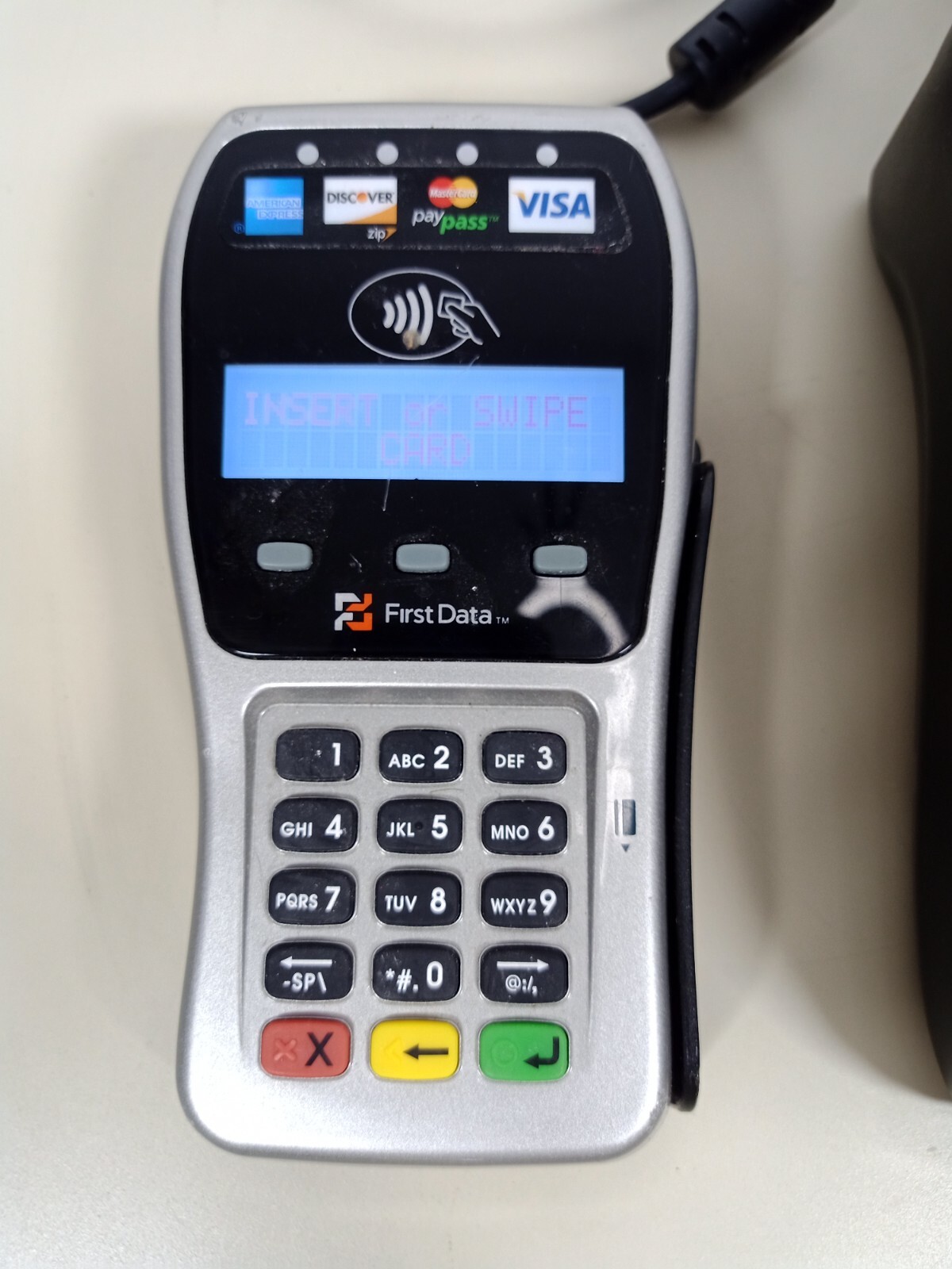 First Data FD100Ti Credit Debit Card Processor POS EMV ApplePay NFC FD35 PIN Pad