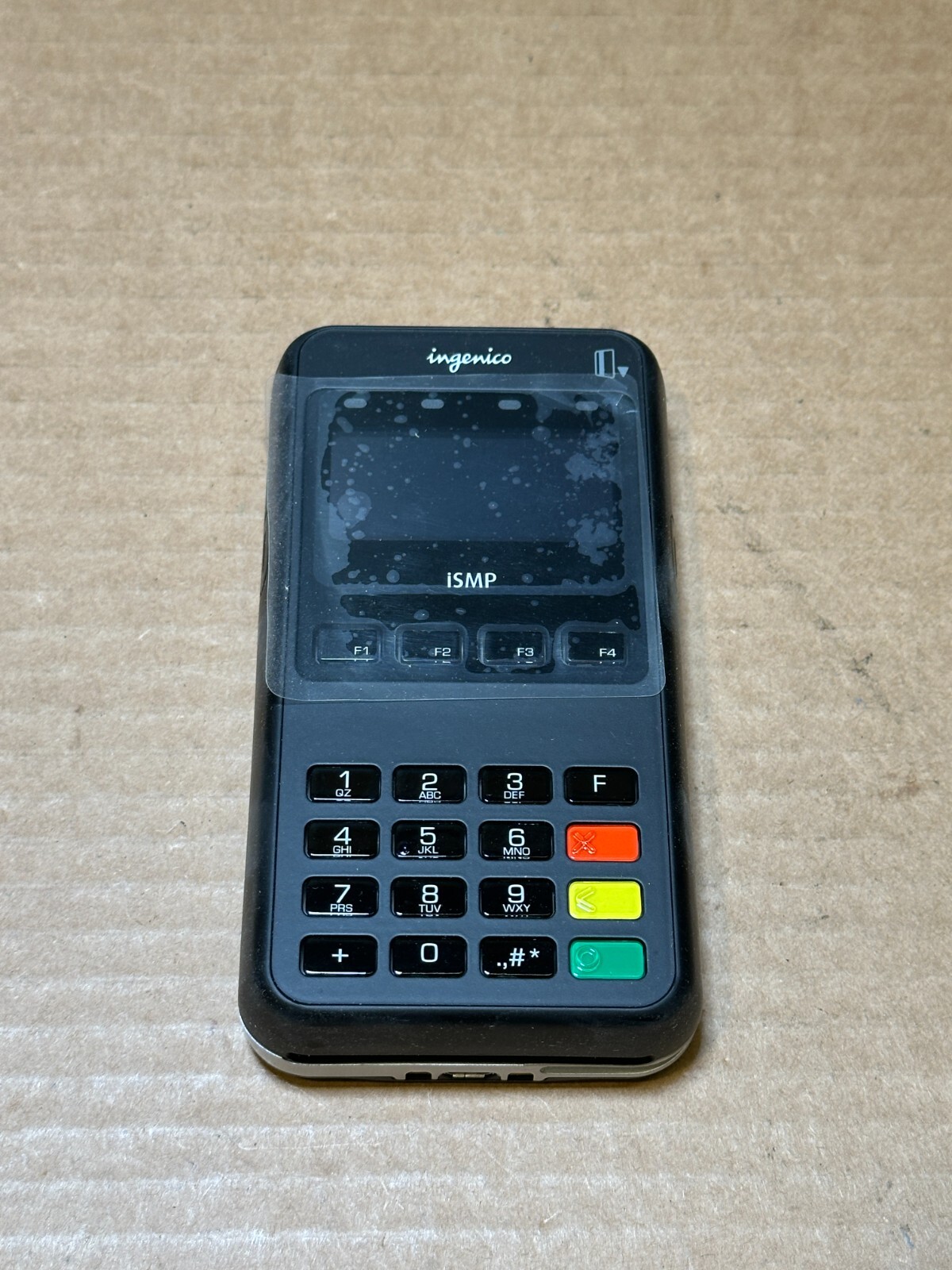Ingenico IMP322-01T2289B Payment Terminal Tested Working W/O Barcode Scanner