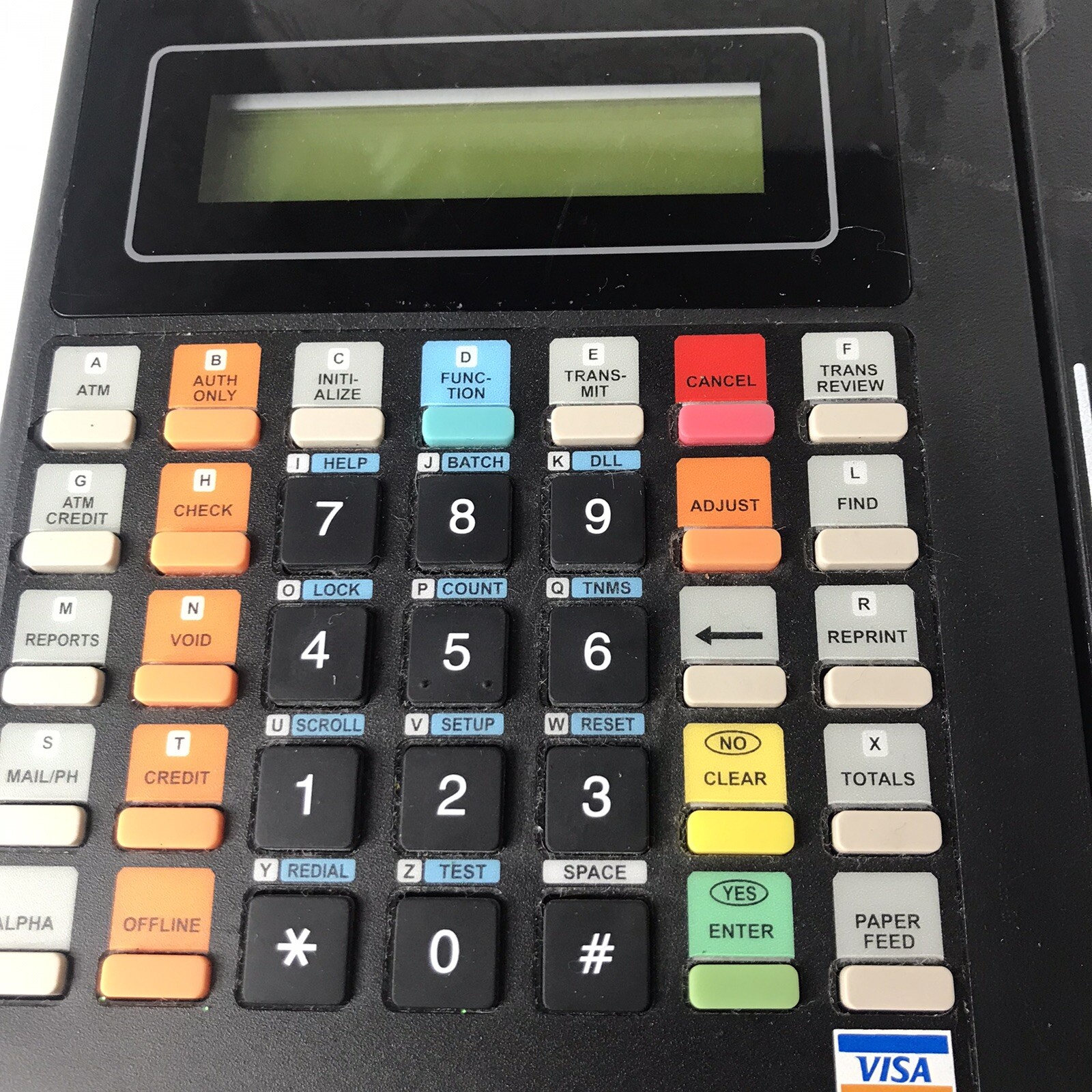 Hypercom T7Plus Credit Card Terminal-No Power supply untested