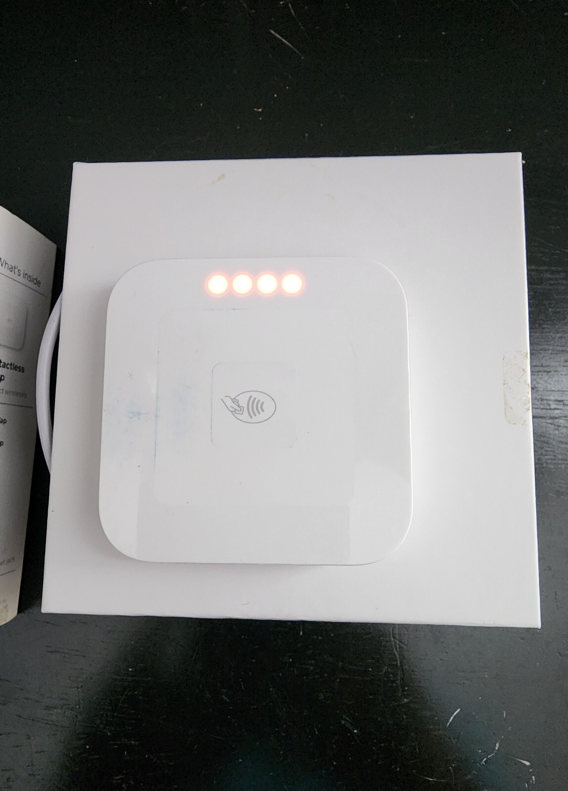 Square A-SKU-0485 Credit Card Reader For Contactless + Chip + MagStripe