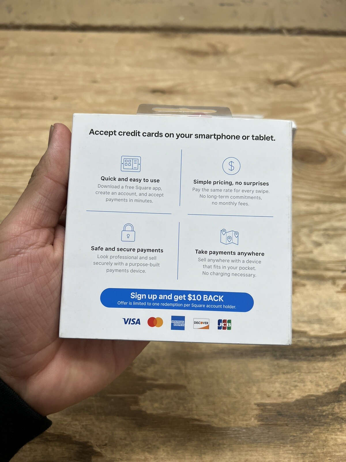 Square Credit Card Reader for iPhone, iPad and Android 2PACK