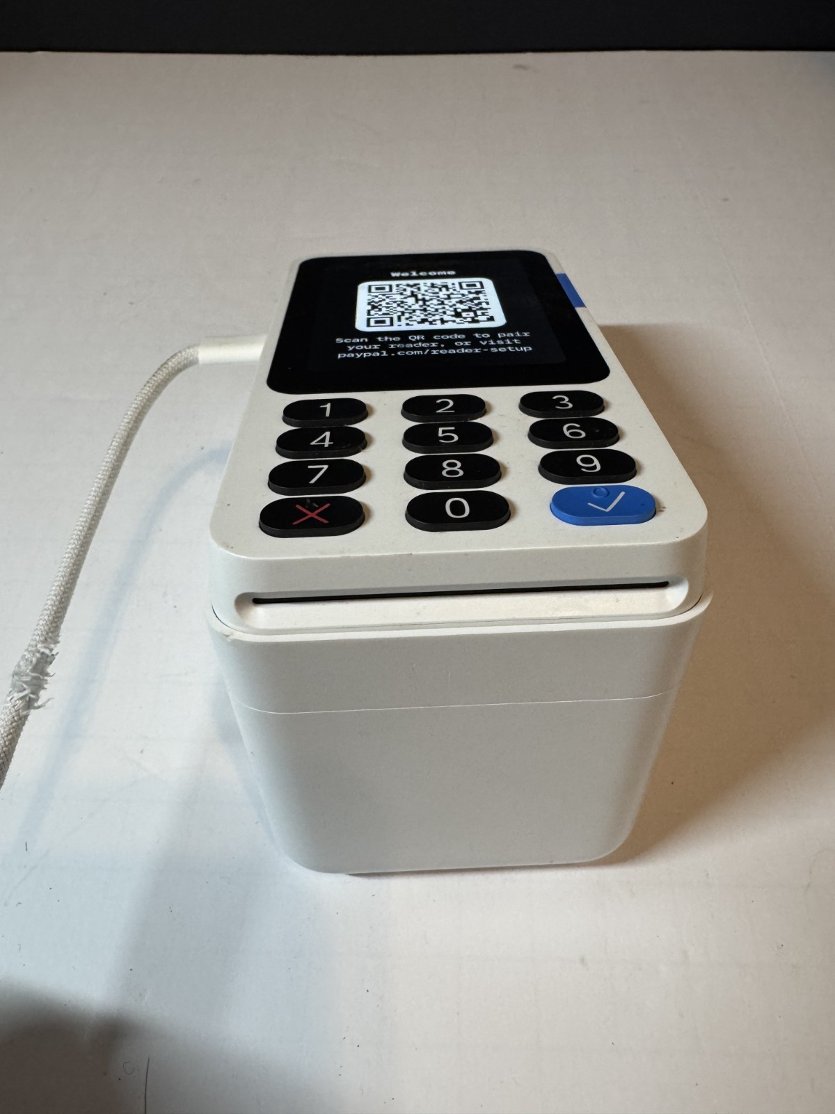 PayPal Zettle/POS system/payment solutions & card reader White