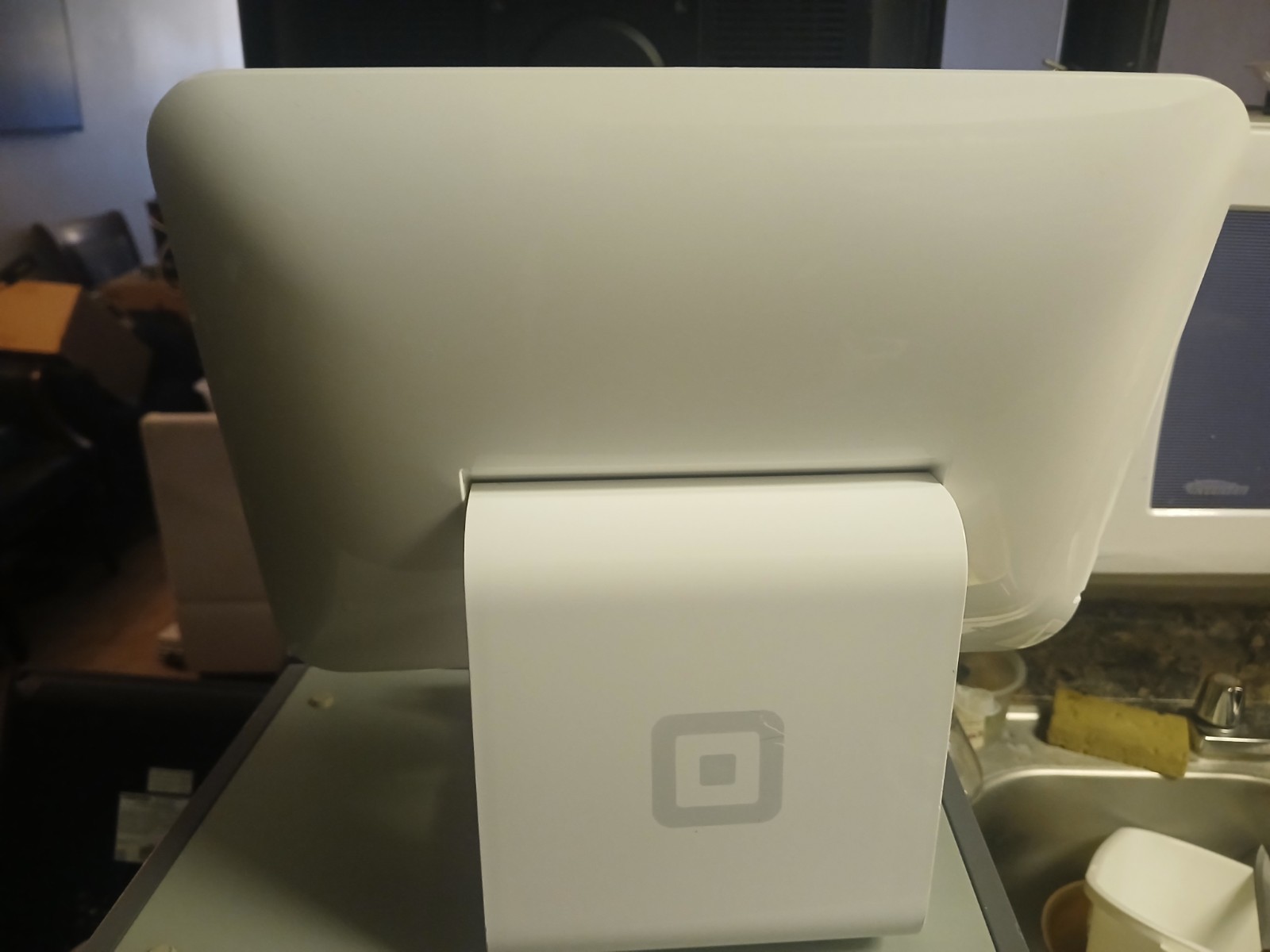 Square Stand for iPad – White Model #S025