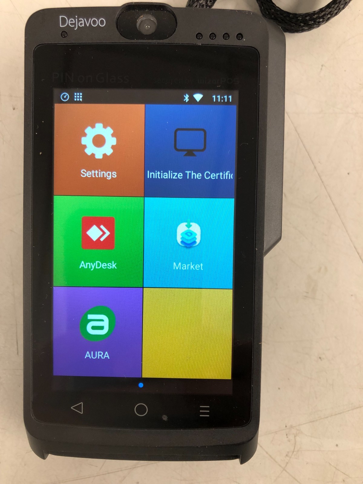 Dejavoo WIZARPOS Q3 mobile POS Terminal Factory Reseted OpenBox WP40208Q33000903