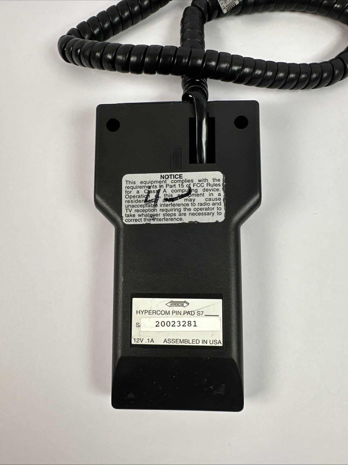 Hypercom Pin Pad S7 Credit Card Terminal