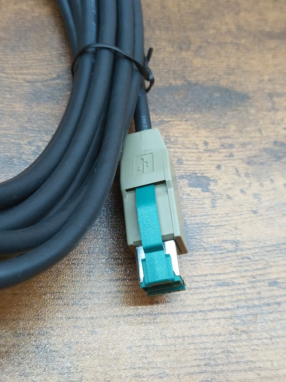 Lot Of 16 Ingenico Lane & ISC Card Terminal Cables Dual Gang USB – 296116381AC