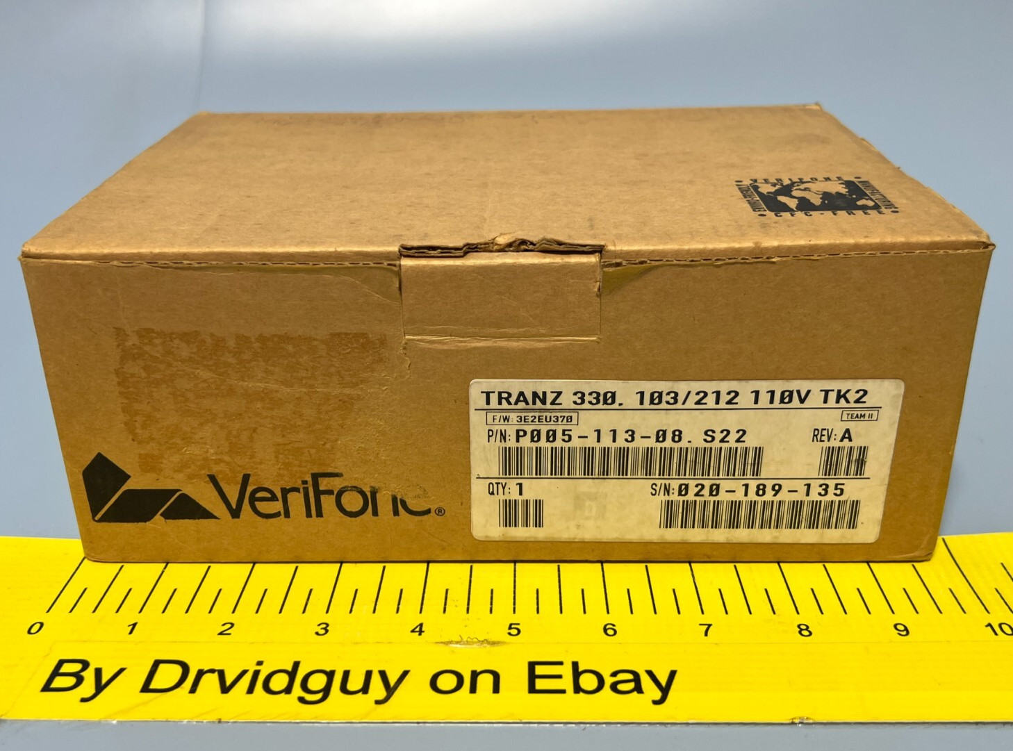 VeriFone P005-113-08.S22 Tranz 330 Credit Card Terminal NEW