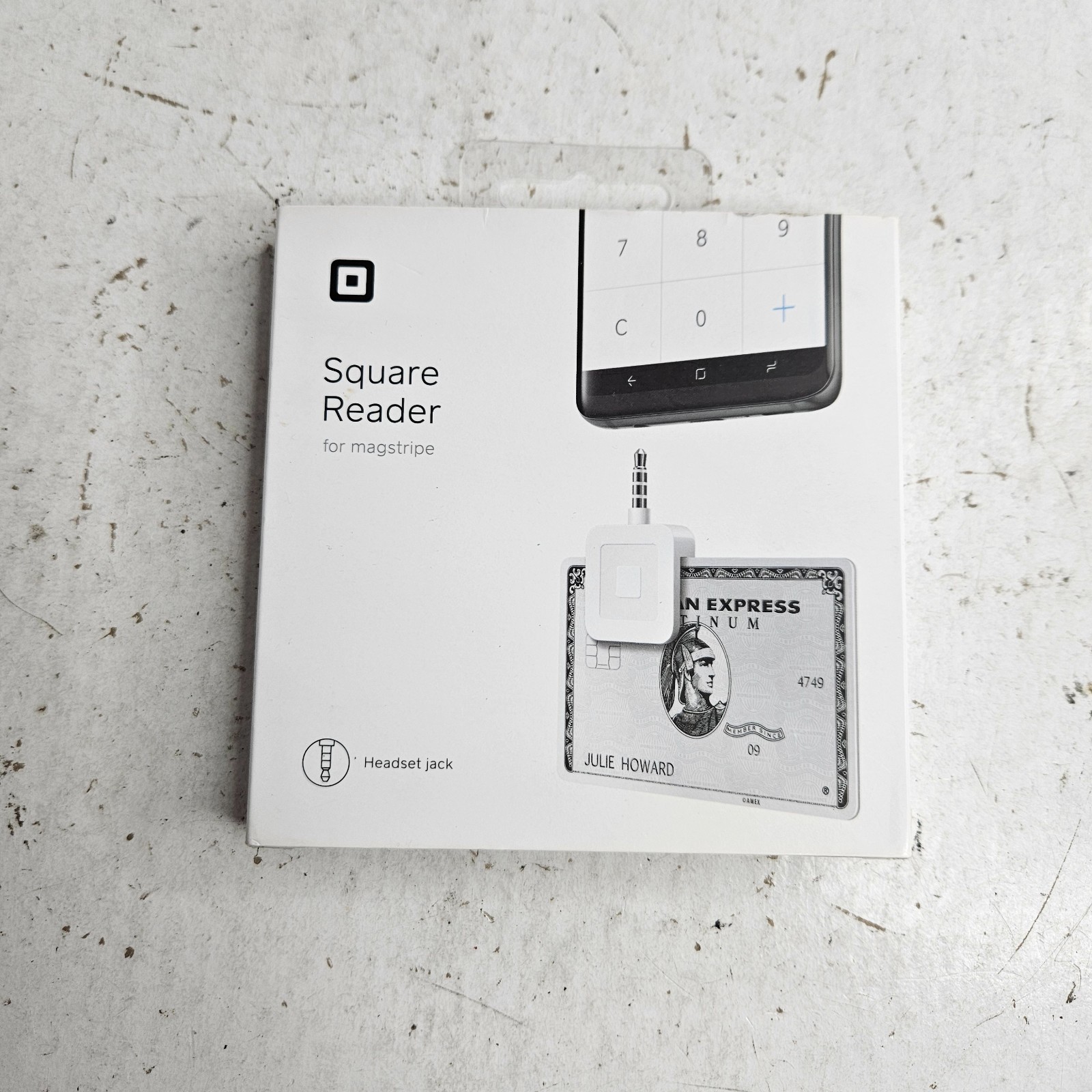 NEW Square Credit Card Reader for iPhone, iPad and Android