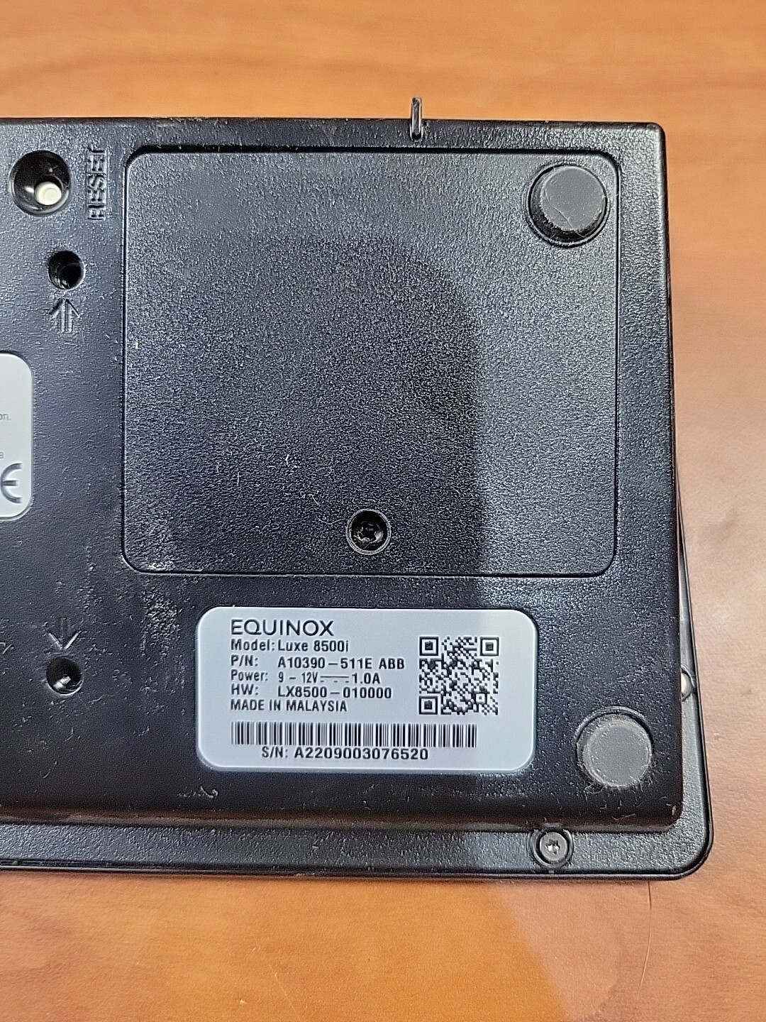 Equinox Luxe 8500i High Definition LCD Touchscreen Terminal *parts