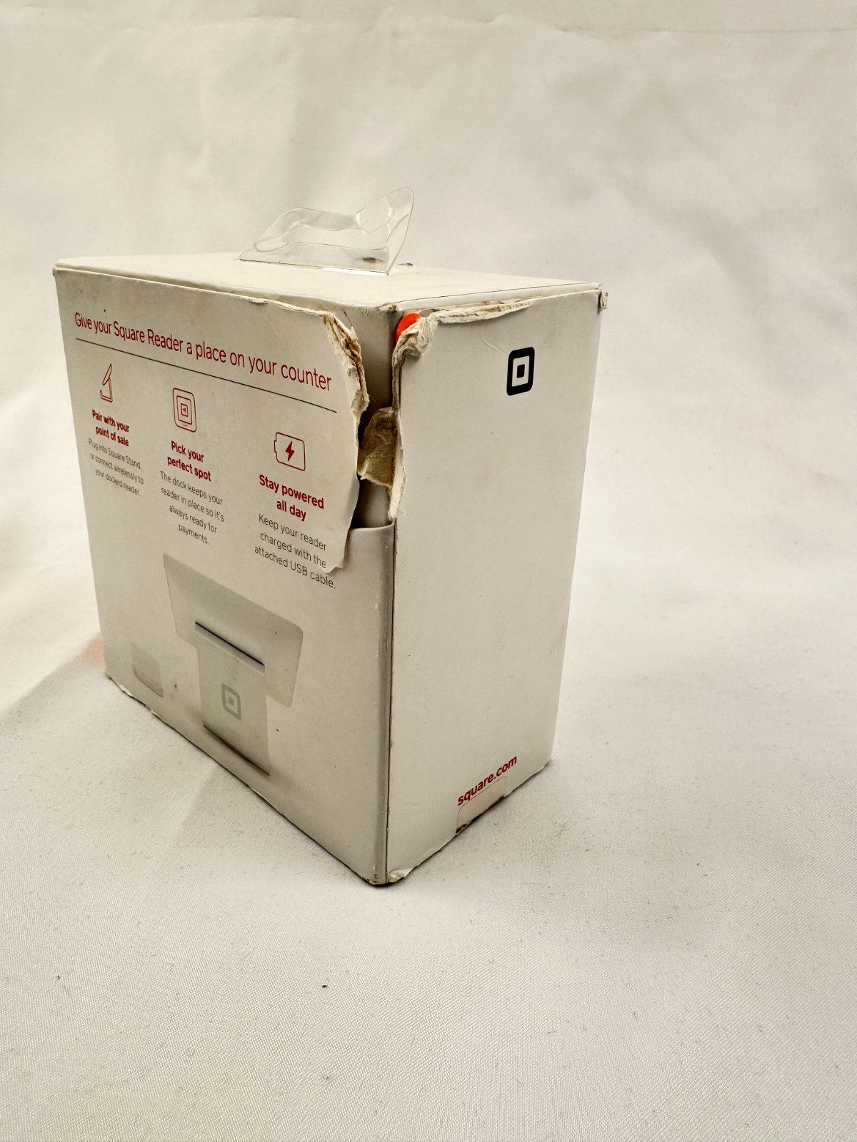 Square Dock for Contactless Credit Card Reader. Just A Dock For Square Reader!!