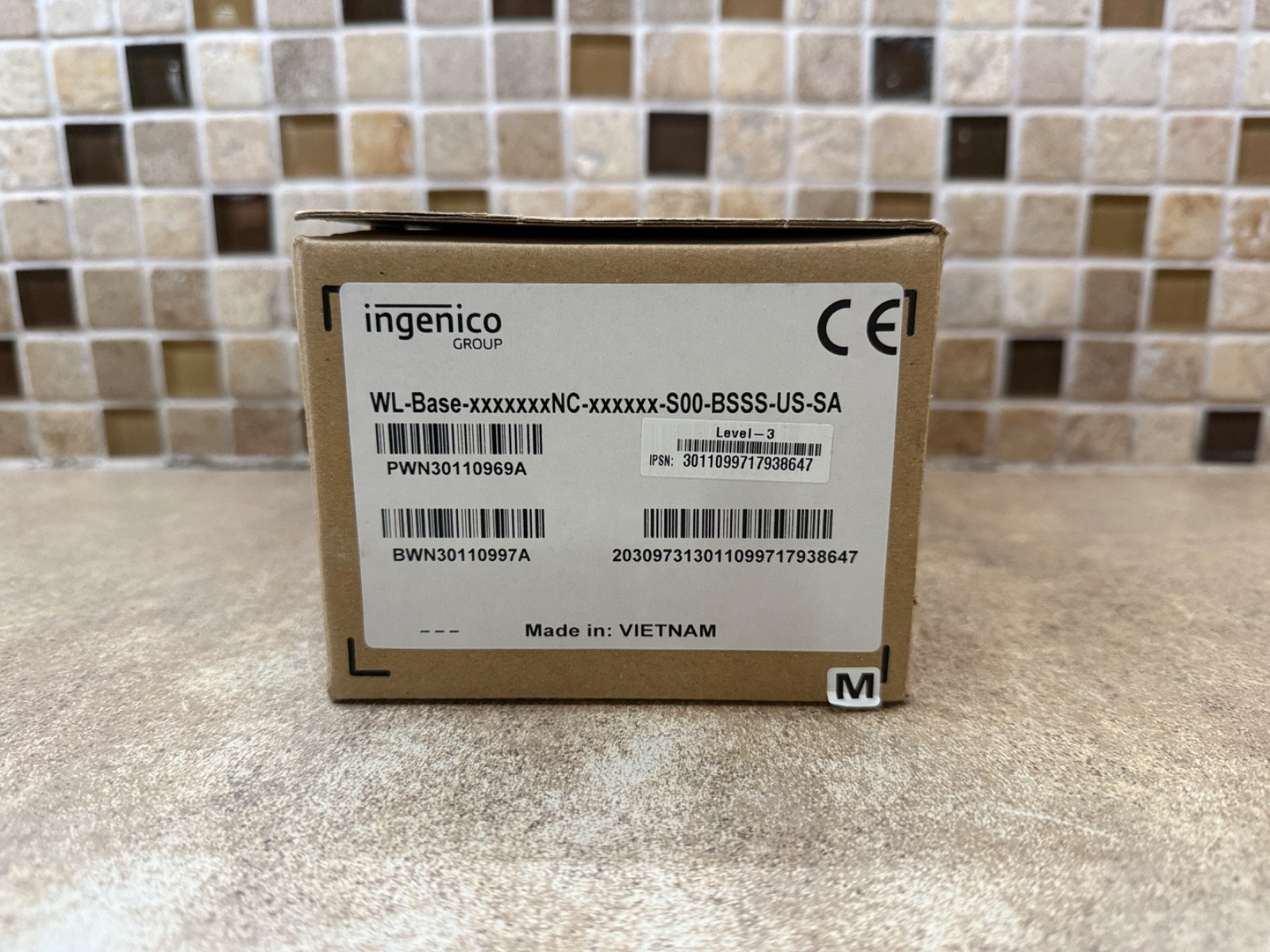 Ingenico PWN30110969A Base Charger for Move 3500 w/ AC Adapter