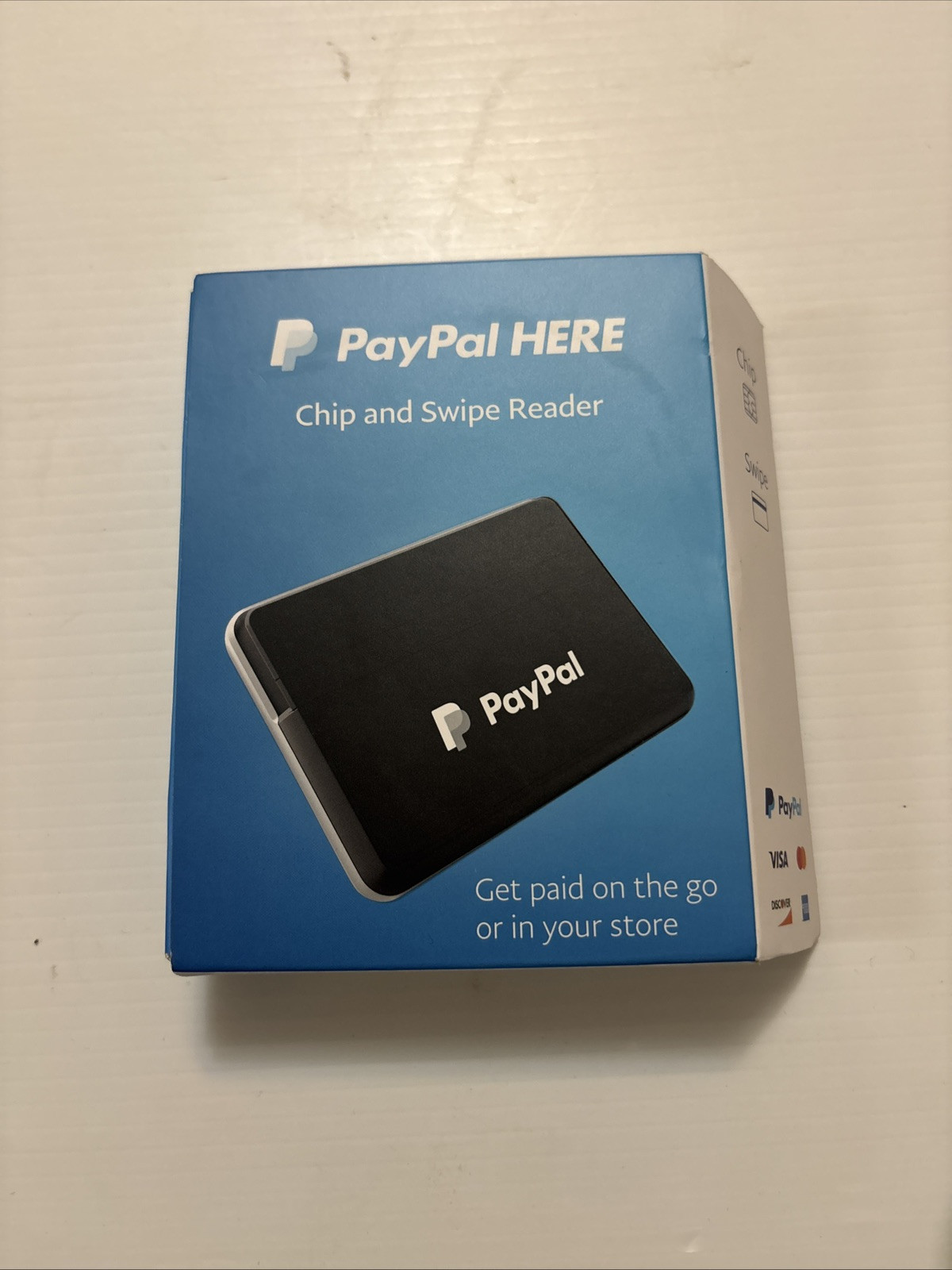 Paypal Here Chip and Swipe Reader Black New In Box NIB Fast Shipping