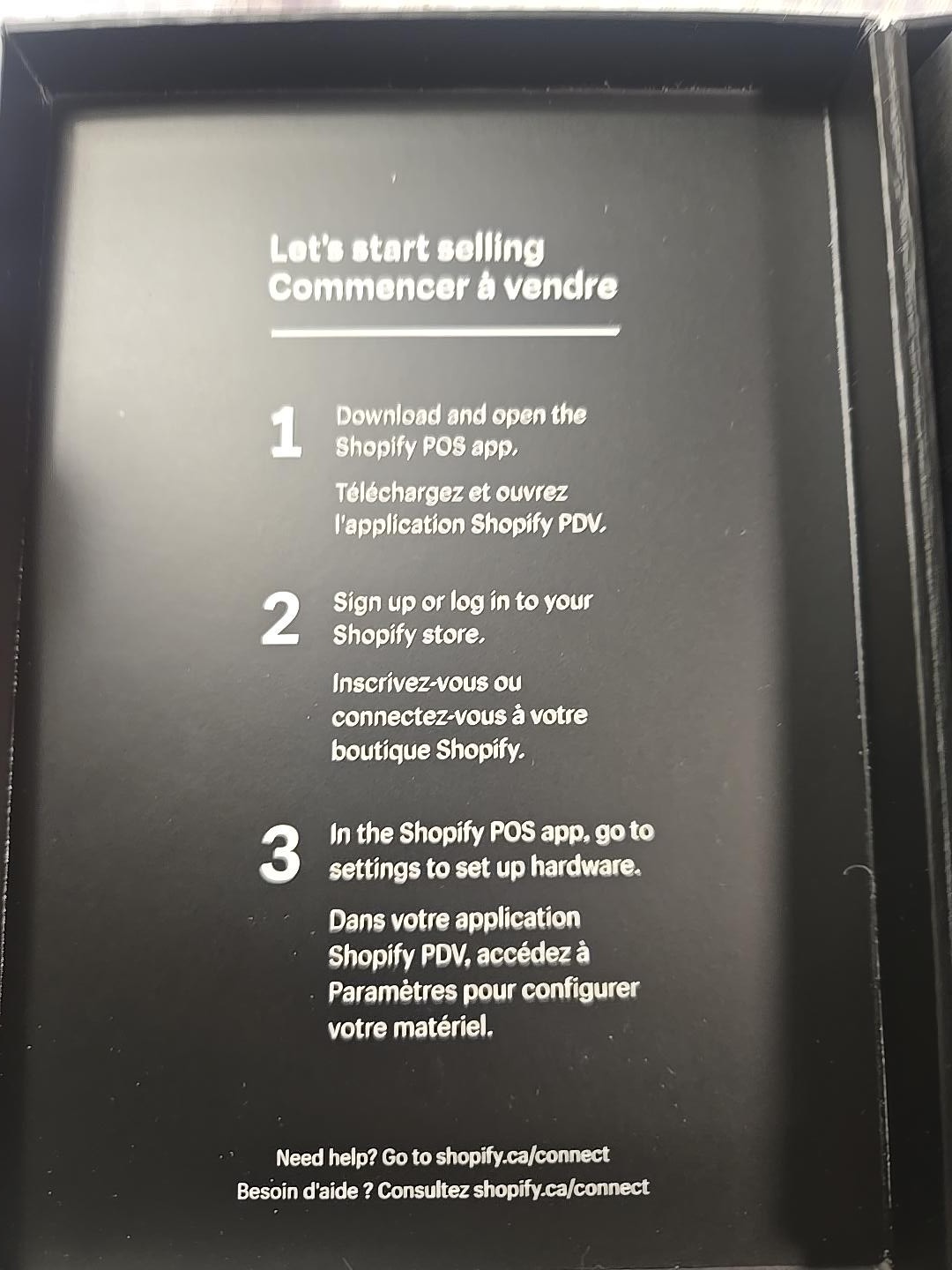 New Shopify Tap and Chip Card Reader S1801B