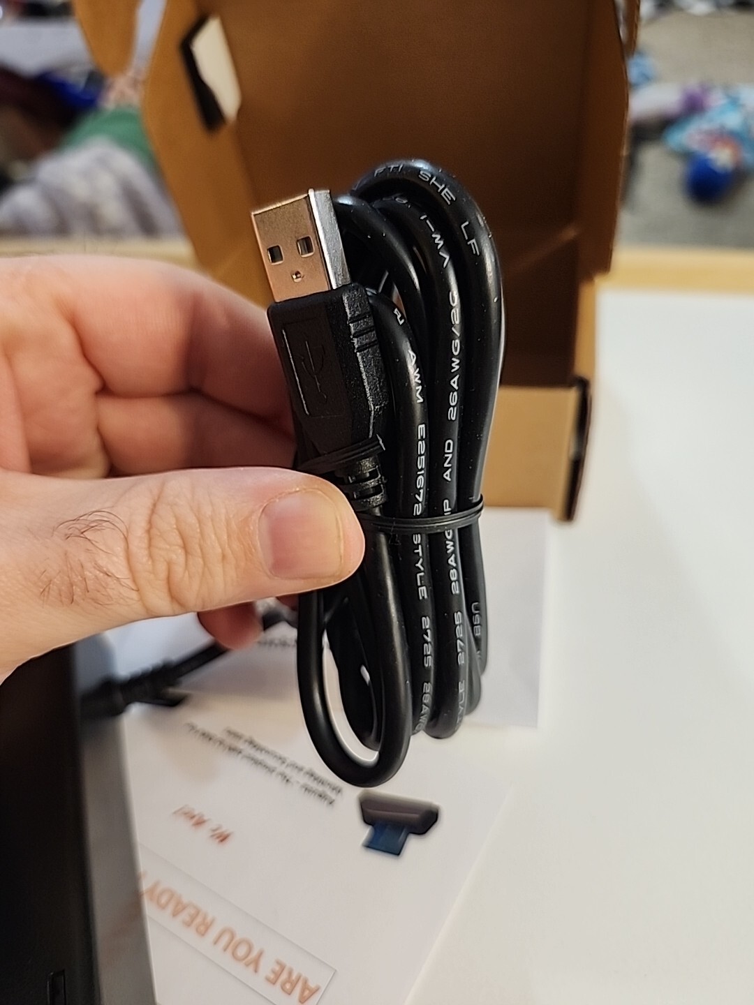 ID TECH IDRE-334133BE SECUREMAG ENCRYPTED MAGSTRIPE USB READER N4-3(8)