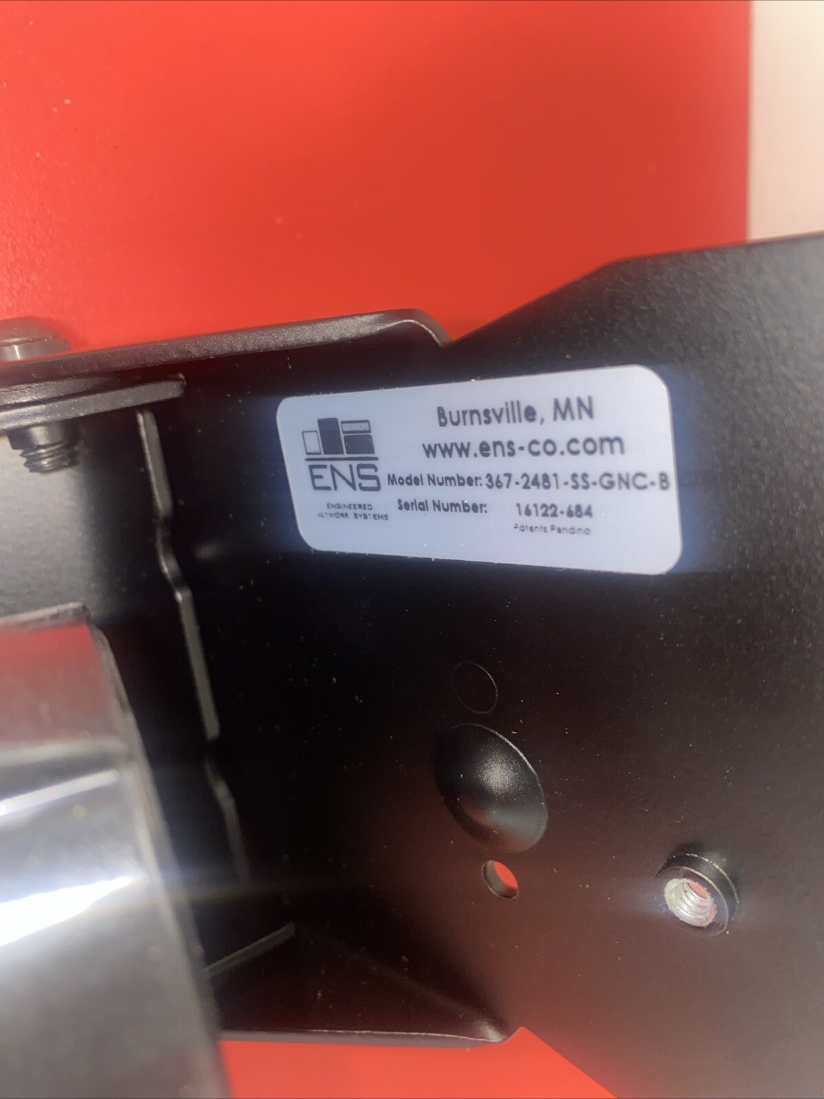 ENS Low Profile Quick Release Swivel Stand 367-0672-R-NGP-H -Verifone MX 915/925