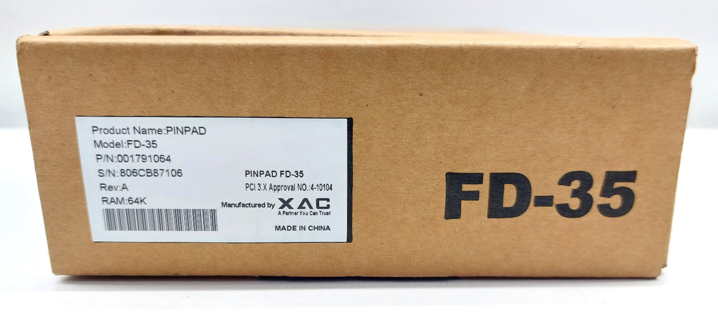 First Data Pin Pad FD-35 001791064