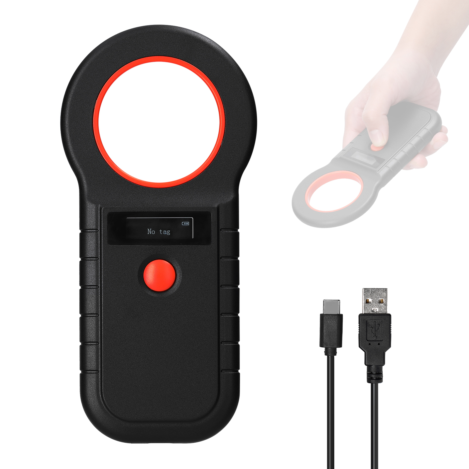 Microchip Reader Handheld Chip M0U0