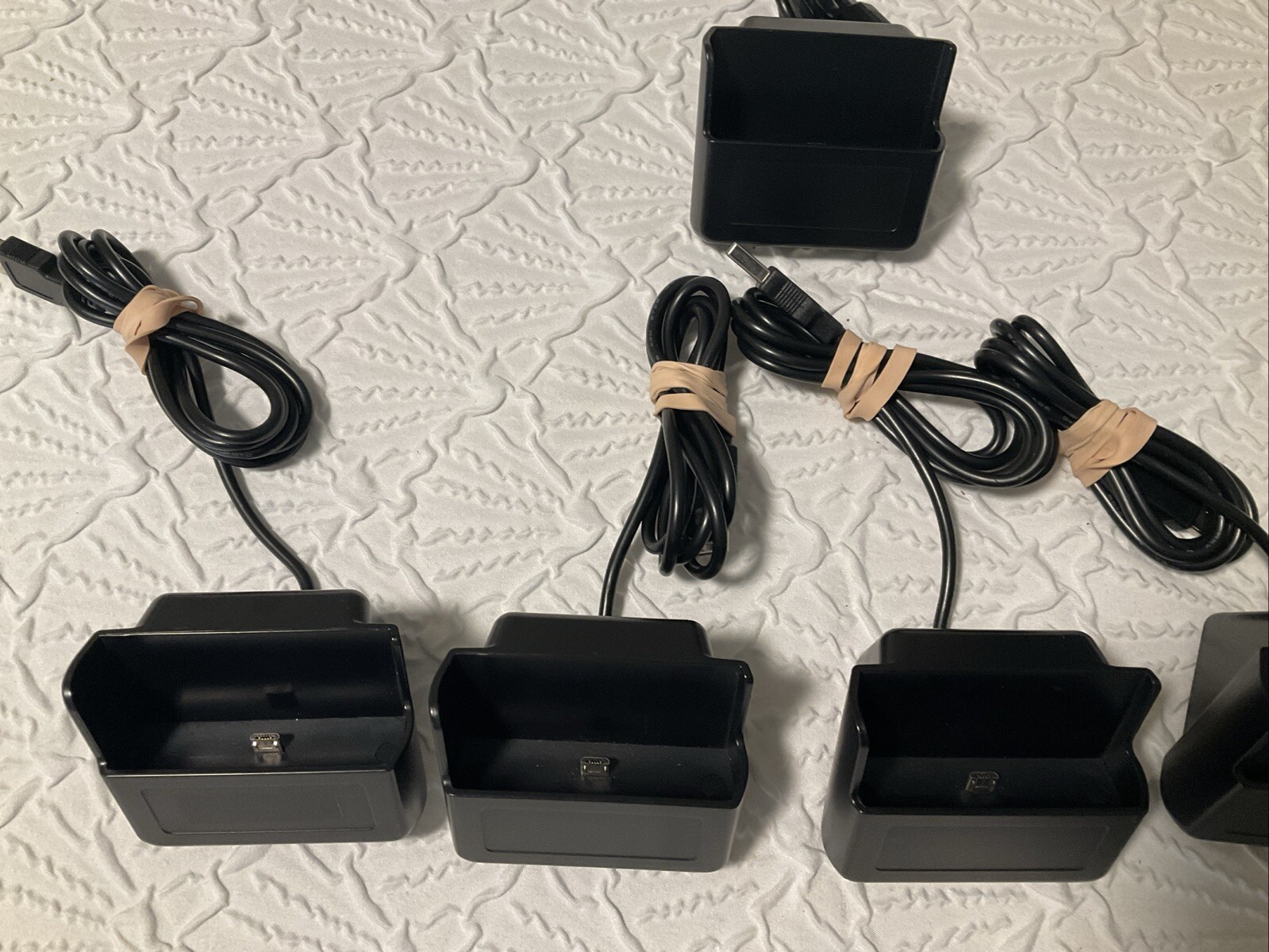 5 units – BBPOS Chipper Card Reader ACS20 Charging Dock Station *TESTED WORKING*