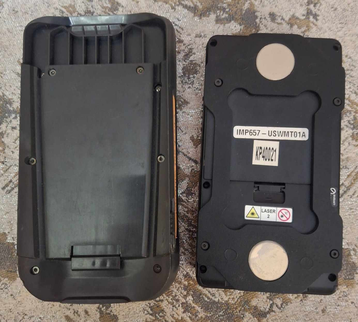 Ingenico iSMP4 Mobile Card Reader Scanner Lot of 2 AS IS for Parts Repair Donor