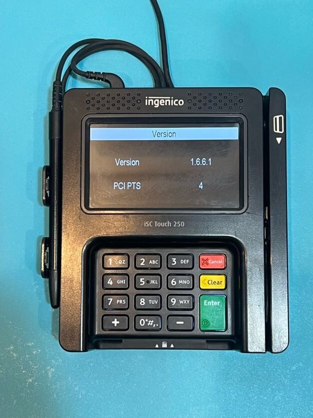 Ingenico (LOT OF 10!) Card Reader ISC250-V4 w/ Pen (Power cables not included)
