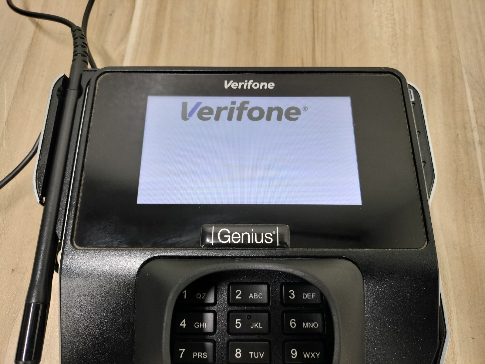 LOT OF 2 – Verifone MX915 MX 915 1x M132-409-01-R 1x M177 POS CC Terminal Pinpad
