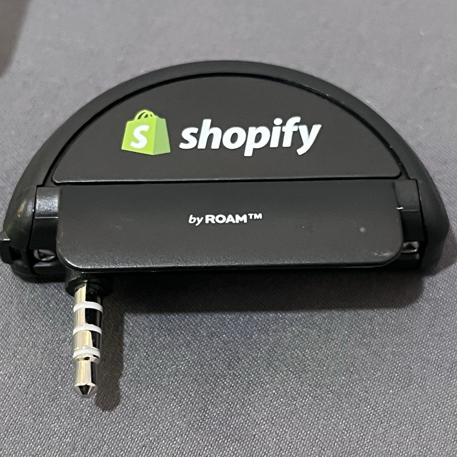 Shopify Mobile Card Reader Apple Android 3.5mm Headphone Jack POS Money Payment
